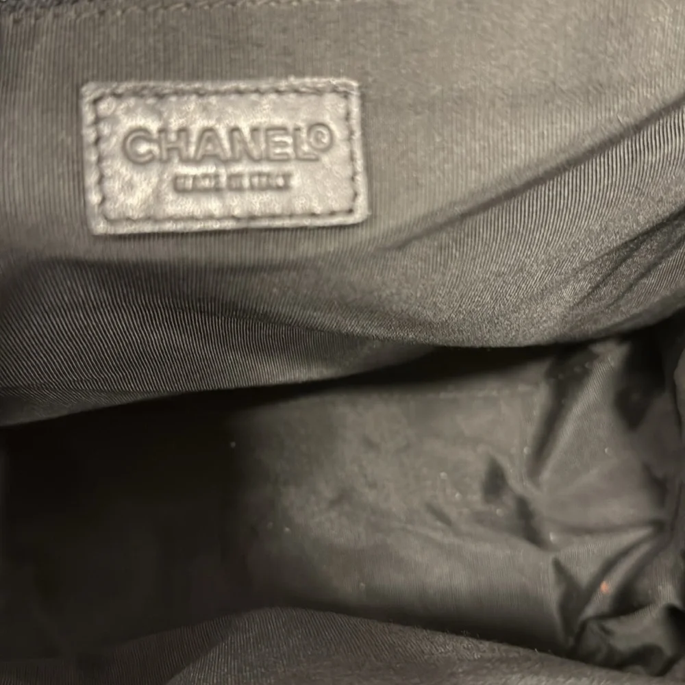 Chanel Wild Stich Black Leather bag
